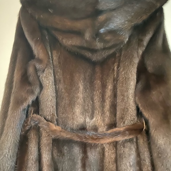 Luxury Mink Long Fur Coat. 100%Real Fur. Made in Turkey. - Picture 4 of 8